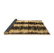 Sideview of Abstract Brown Contemporary Rug, con2775brn