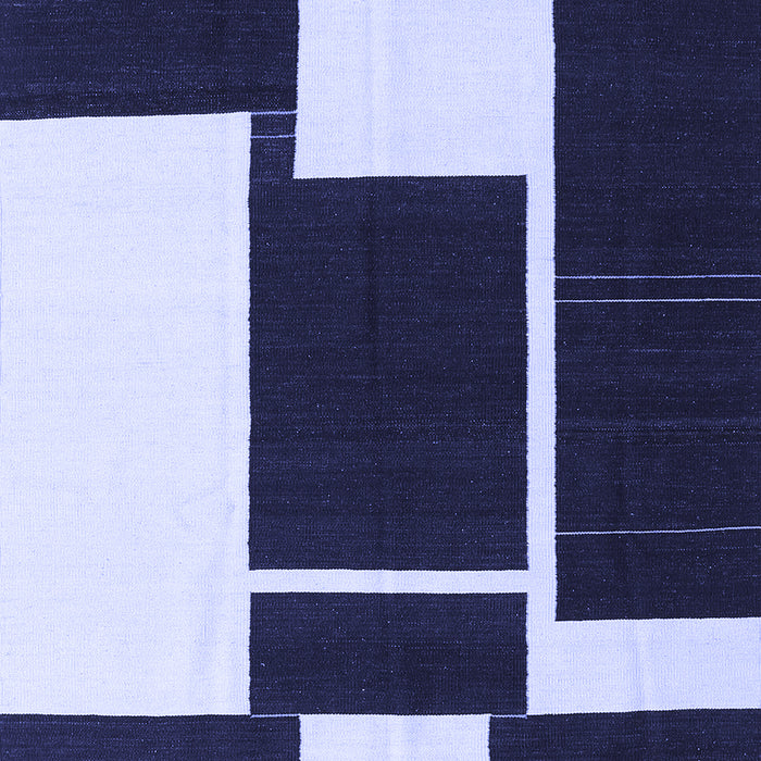 Machine Washable Abstract Blue Contemporary Rug, wshcon2776blu