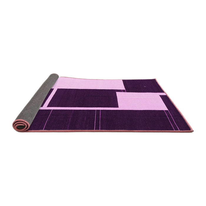 Sideview of Abstract Pink Contemporary Rug, con2776pnk