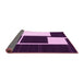 Sideview of Abstract Pink Contemporary Rug, con2776pnk