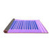 Sideview of Abstract Purple Contemporary Rug, con2777pur