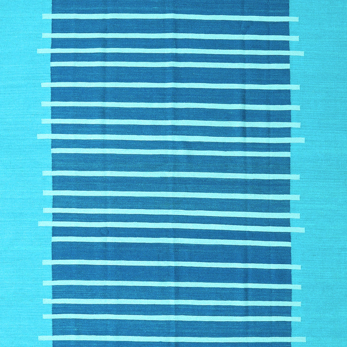 Machine Washable Abstract Light Blue Contemporary Rug, wshcon2777lblu
