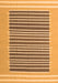 Serging Thickness of Machine Washable Abstract Orange Contemporary Area Rugs, wshcon2777org