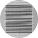 Square Abstract Gray Contemporary Rug, con2777gry