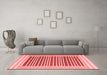 Contemporary Red Washable Rugs