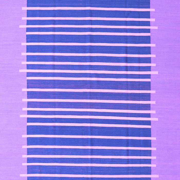 Abstract Purple Contemporary Rug, con2777pur