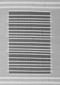 Abstract Gray Contemporary Rug, con2777gry