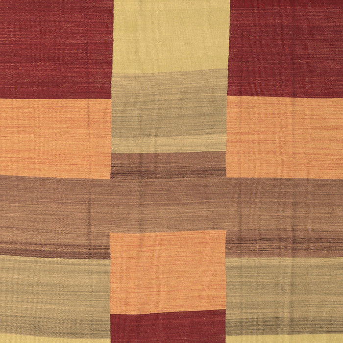 Abstract Brown Contemporary Rug, con2778brn