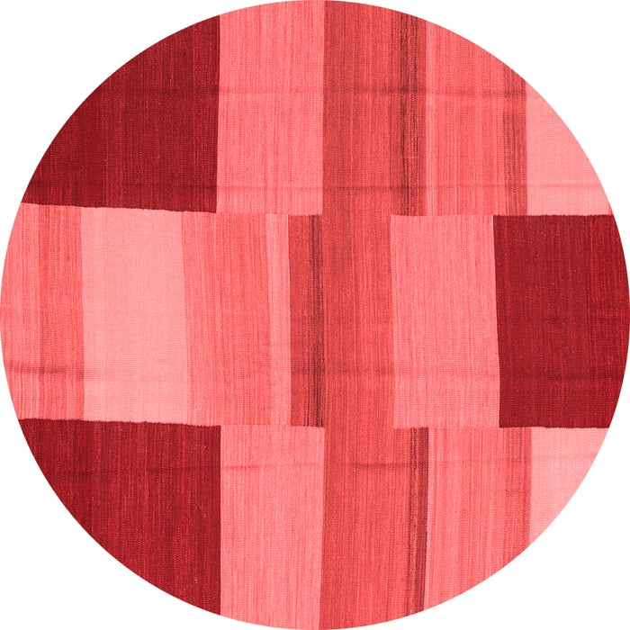 Abstract Red Contemporary Rug, con2778red