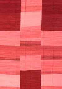 Abstract Red Contemporary Rug, con2778red