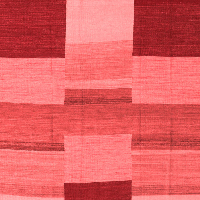 Abstract Red Contemporary Area Rugs