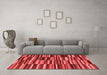 Country Red Washable Rugs