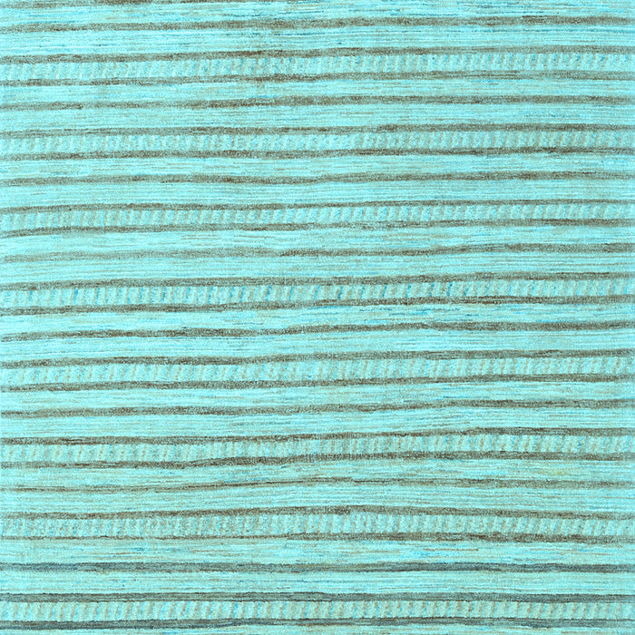 Solid Light Blue Modern Rug, con277lblu