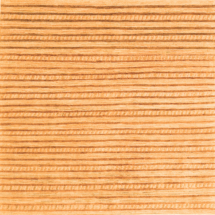 Serging Thickness of Solid Orange Modern Rug, con277org