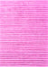 Machine Washable Solid Pink Modern Rug, wshcon277pnk