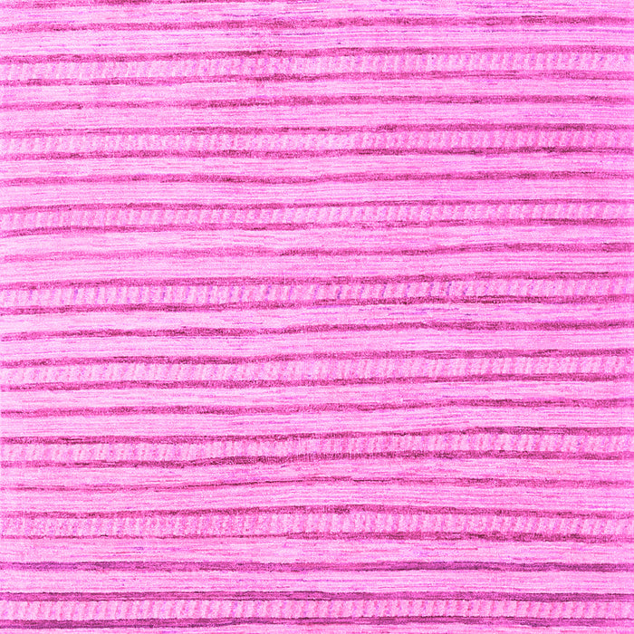 Machine Washable Solid Pink Modern Rug, wshcon277pnk