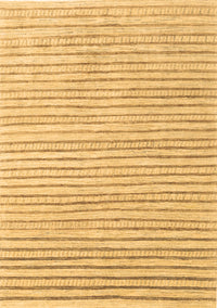 Solid Brown Modern Rug, con277brn