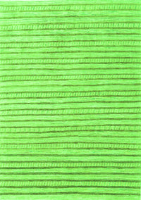 Solid Green Modern Rug, con277grn