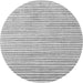 Machine Washable Solid Gray Modern Rug, wshcon277gry