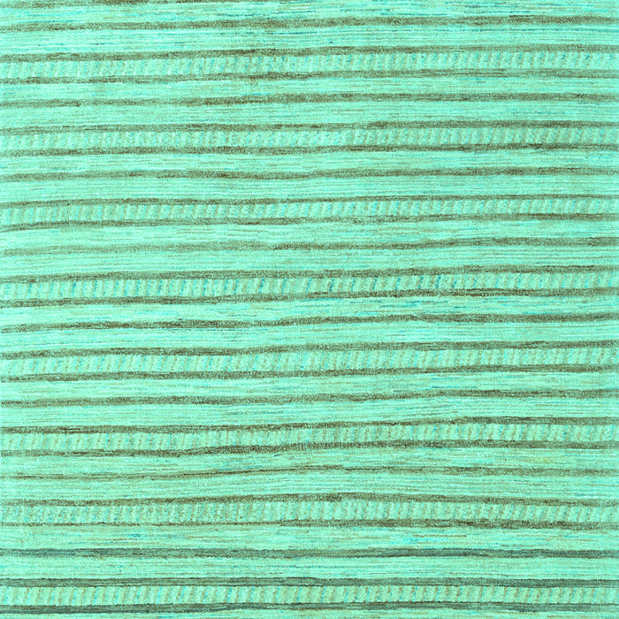 Machine Washable Solid Turquoise Modern Area Rugs, wshcon277turq
