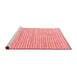 Modern Red Washable Rugs