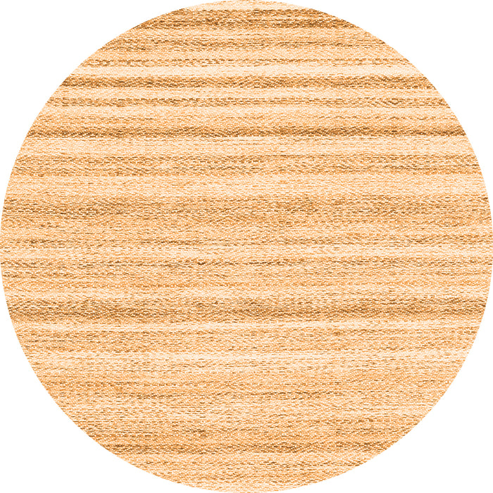 Square Solid Orange Modern Rug, con2781org