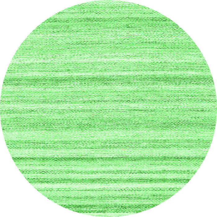 Square Solid Green Modern Rug, con2781grn