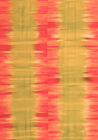 Abstract Orange Contemporary Rug, con2782org