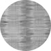 Machine Washable Abstract Gray Contemporary Rug, wshcon2782gry