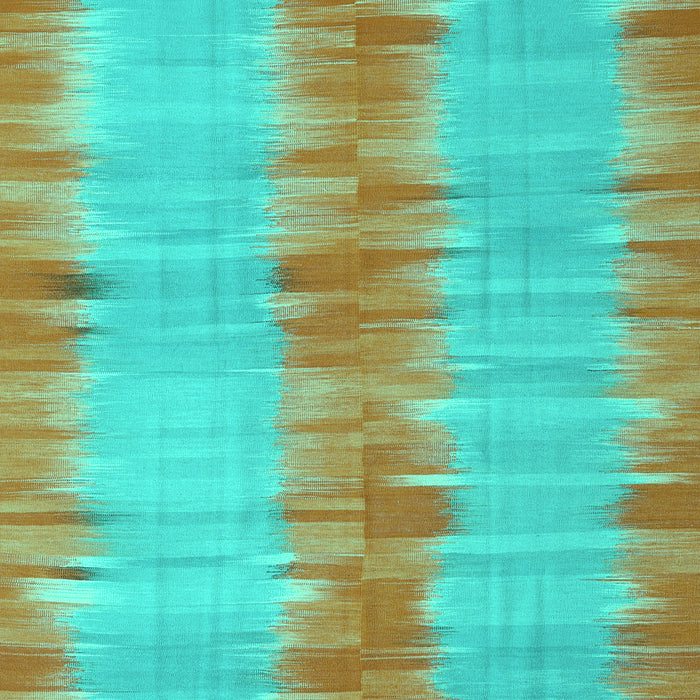 Abstract Turquoise Contemporary Rug, con2782turq