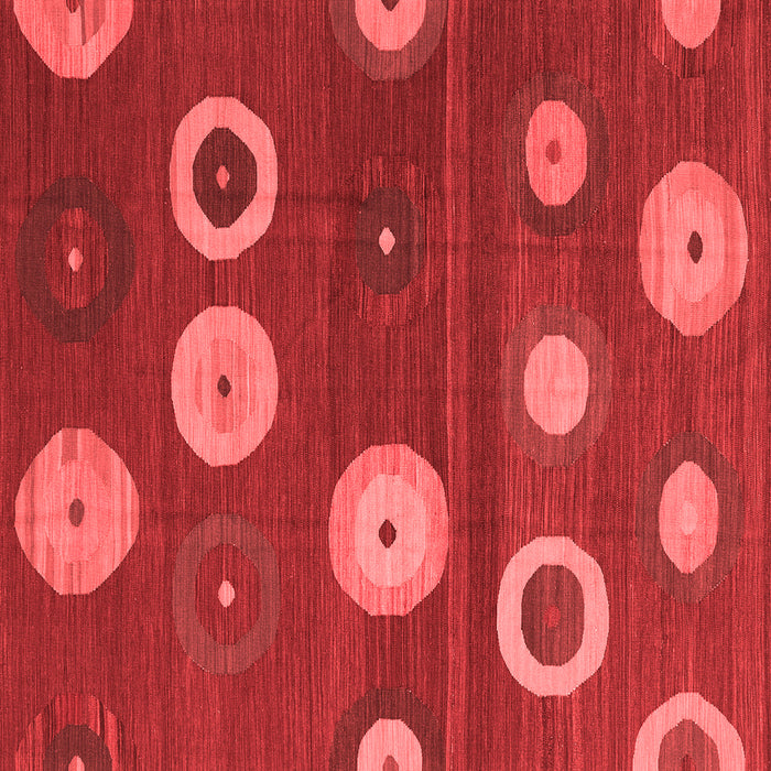 Abstract Red Contemporary Rug, con2783red