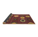 Sideview of Abstract Brown Contemporary Rug, con2783brn