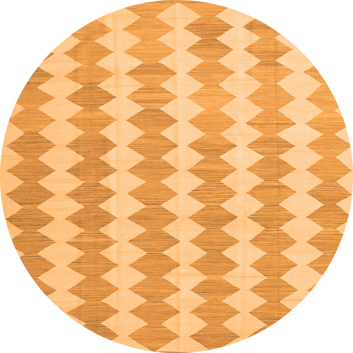 Machine Washable Abstract Orange Contemporary Area Rugs, wshcon2784org