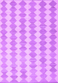 Abstract Purple Contemporary Rug, con2784pur