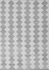 Abstract Gray Contemporary Rug, con2784gry