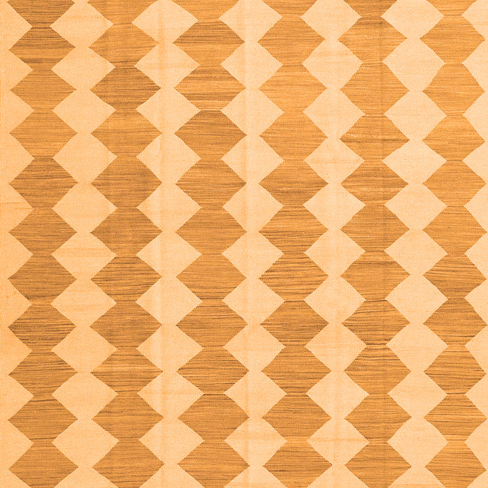 Serging Thickness of Machine Washable Abstract Orange Contemporary Area Rugs, wshcon2784org