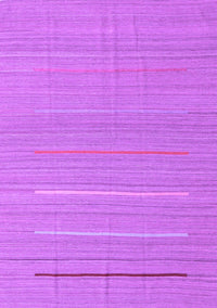 Abstract Purple Contemporary Rug, con2785pur