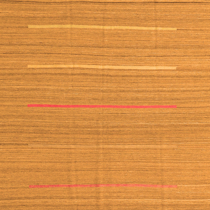 Serging Thickness of Machine Washable Abstract Orange Contemporary Area Rugs, wshcon2785org