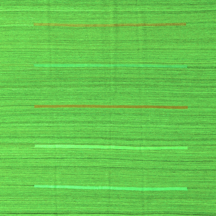 Abstract Green Contemporary Rug, con2785grn