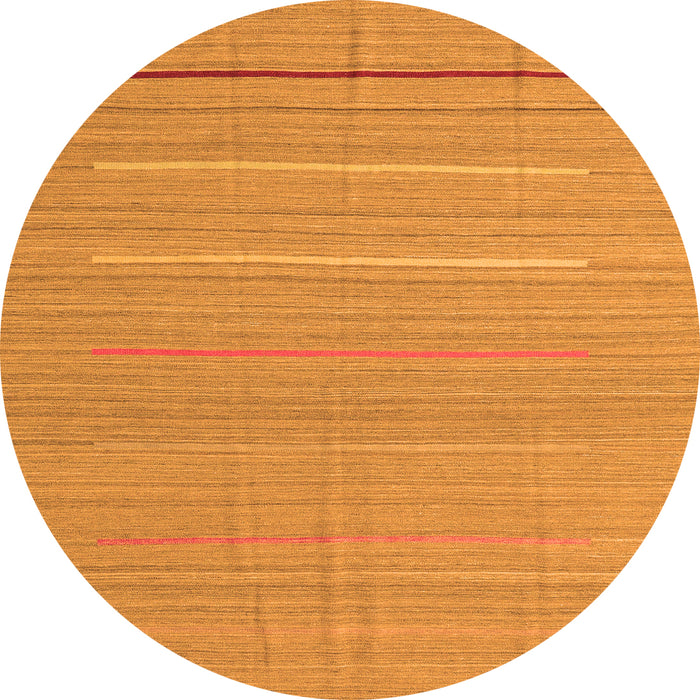 Machine Washable Abstract Orange Contemporary Area Rugs, wshcon2785org