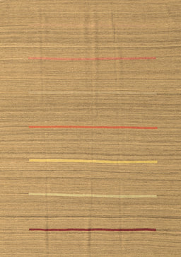 Abstract Brown Contemporary Rug, con2785brn