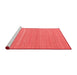 Contemporary Red Washable Rugs