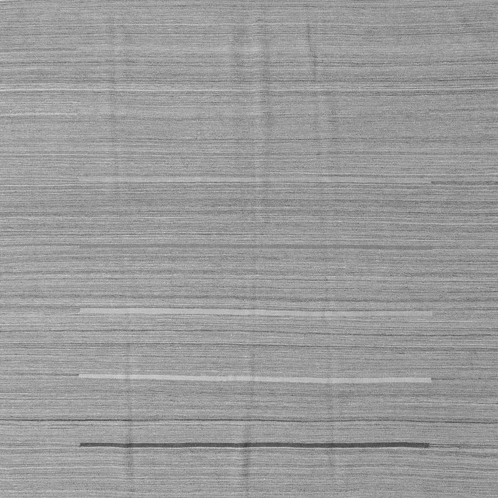 Round Machine Washable Abstract Gray Contemporary Rug, wshcon2785gry