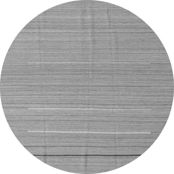 Square Abstract Gray Contemporary Rug, con2785gry