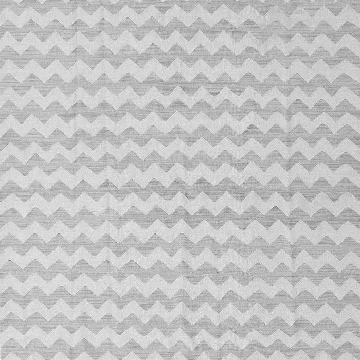 Round Machine Washable Solid Gray Modern Rug, wshcon2786gry