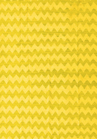 Solid Yellow Modern Rug, con2786yw