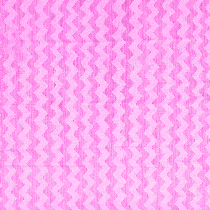 Square Solid Pink Modern Rug, con2786pnk