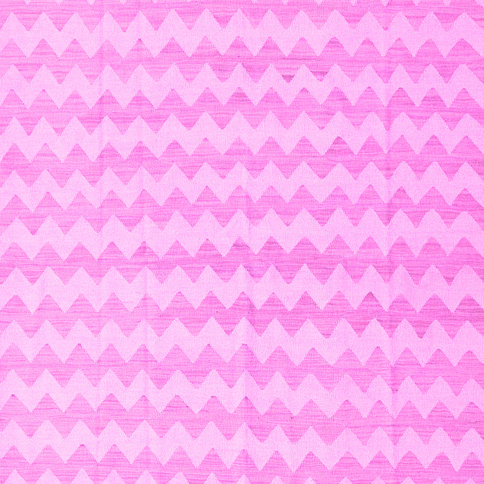 Machine Washable Solid Pink Modern Rug, wshcon2786pnk