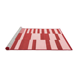 Contemporary Red Washable Rugs