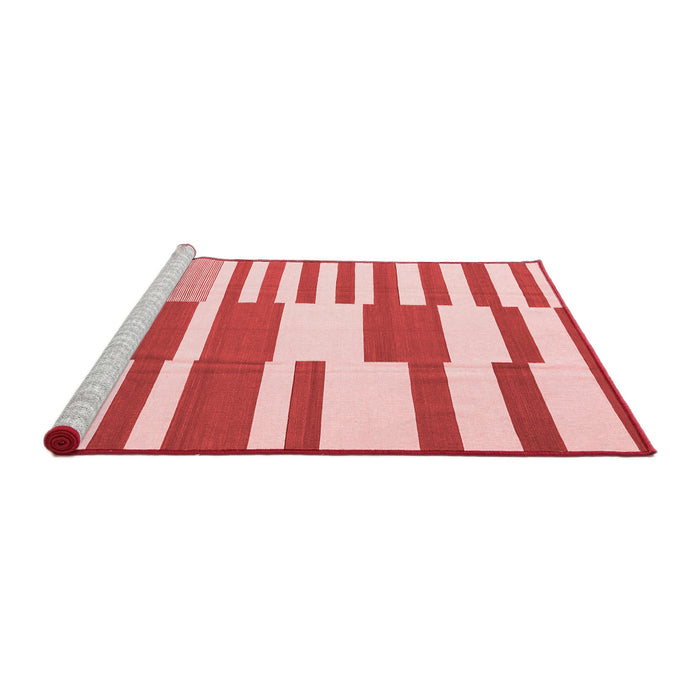 Contemporary Red Washable Rugs